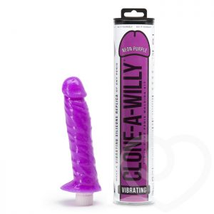 Clone-A-Willy Vibrator Moulding Kit Neon Purple