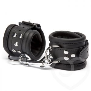 DOMINIX Deluxe Heavy Leather Wrist Cuffs
