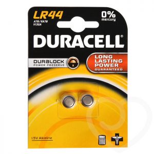 Duracell LR44 Batteries (2 Pack)