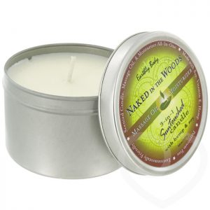 Earthly Body Naked in the Woods 3-in-1 Massage Candle 170g