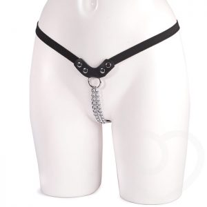 Female Chain G-String with Elasticated Straps
