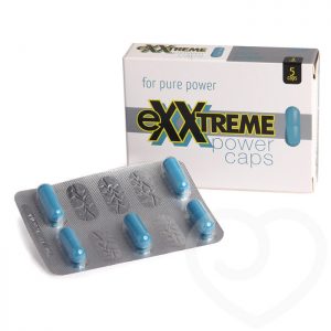 Hot eXXtreme Power Performance Enhancing Capsules for Men (5 Capsules)