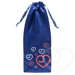 Lovehoney Satin Drawstring Toy Bag Blue