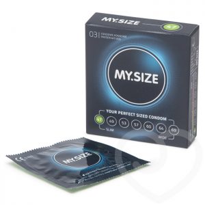 MY.SIZE 47mm Snug Condoms (3 Pack)