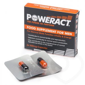 Skins Poweract Performance Pills for Men (2 Capsules)