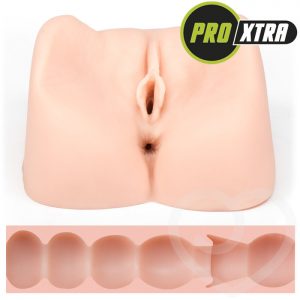 THRUST Pro Xtra Hayley Ribbed Realistic Vagina & Ass 1.1kg