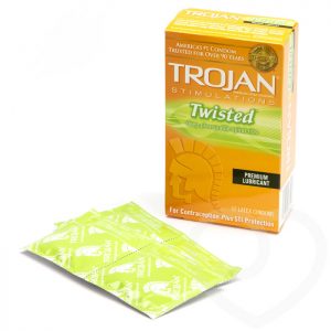 Trojan Twisted Pleasure Condoms (12 Pack)