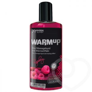 Warming Raspberry Flavoured Massage Lubricant 150ml