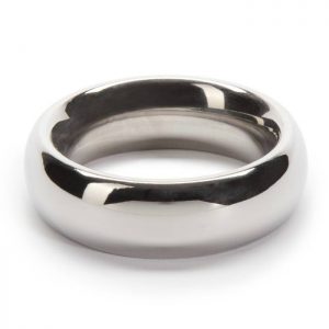 DOMINIX Deluxe 1.75 Inch Stainless Steel Doughnut Cock Ring
