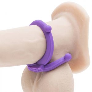 Infinity Stretchy Silicone Double Cock Ring