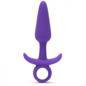 Inya Beginner’s Silicone Butt Plug with Finger Loop 3.5 Inch