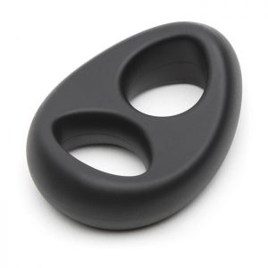 Lovehoney Double Ring Stretchy Silicone Cock and Ball Ring