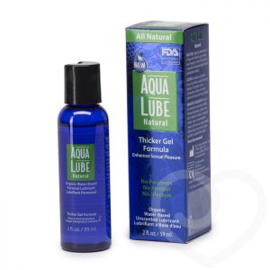Aqua Lube Natural Organic Water-Based Lubricant 59ml