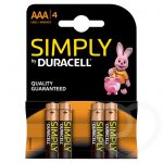 Duracell AAA Batteries (4 Pack) - Duracell