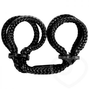Japanese Silk Bondage Rope Wrist Cuffs