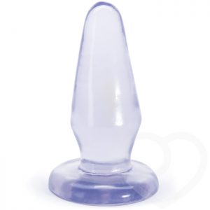 Jelly Crystal Bulby Butt Plug with Suction Cup 5 Inch