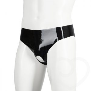 Late X Showmaster Latex Briefs