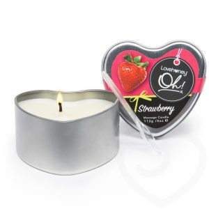 Lovehoney Oh! Strawberry Lickable Massage Candle 113g