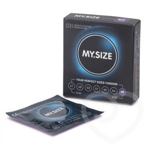 MY.SIZE 69mm Extra Large Condoms (3 Pack)