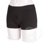 Packer Gear Strap-On Harness Boxer Shorts with Vibe Pocket - Cal Exotics