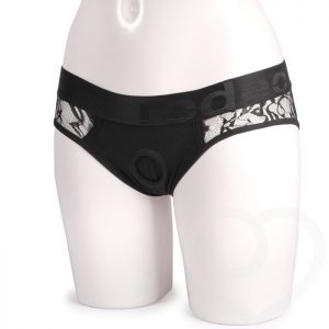 RodeoH Strap On Harness Low Rise Lace Panty