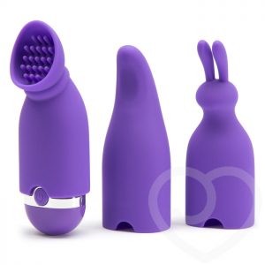 Silhouette USB Rechargeable Powerful Clitoral Vibrator Gift Set (3 Piece)