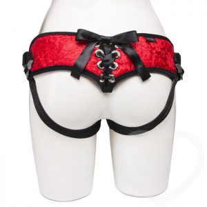 Sportsheets Chantilly Lace Corset-Back Unisex Strap On Harness