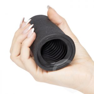 Tight Grip Silicone Ribbed and Soft Male Stroker