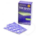 Trojan Extended Pleasure Condoms (12 Pack) - Trojan