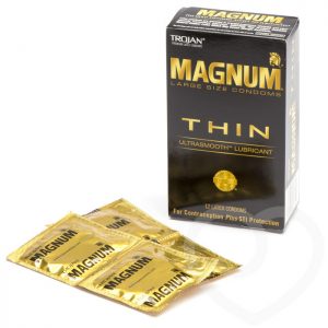 Trojan Magnum Large Ultra Thin Condoms (12 Pack)