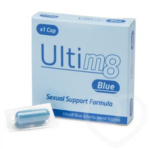 Ultim8 Blue Sexual Support Formula for Men (1 Capsule)