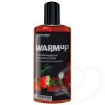 Warming Strawberry Flavoured Massage Lubricant 150ml - Unbranded
