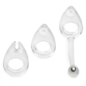 Class Erection Stretchy Triple Cock Ring Set