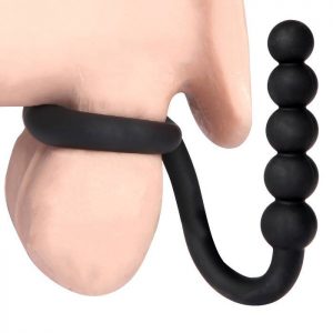 Fetish Fantasy Elite Silicone Ball Cinch with Anal Beads
