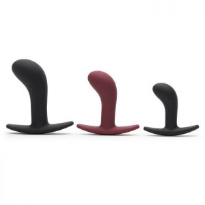 Fun Factory Bootie Silicone Butt Plug Set (3 Pack)
