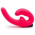 Fun Factory ShareVibe USB Rechargeable Pink Vibrating Double Strap-On - Fun Factory