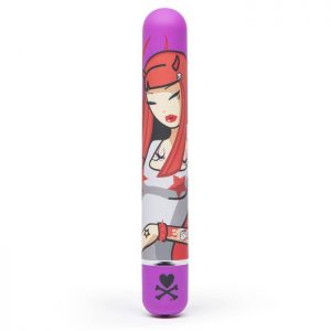 tokidoki x Lovehoney Pyro 7 Function Girl Power Vibrator 6 Inch