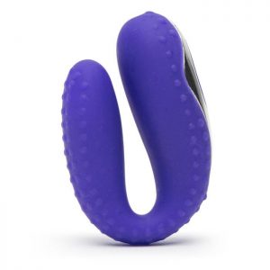 5 Function Rechargeable Silicone Clip-On Blow Job Vibrator