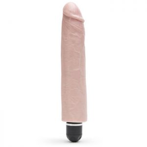 King Cock Extra Quiet Vibrating Realistic Dildo 10 Inch