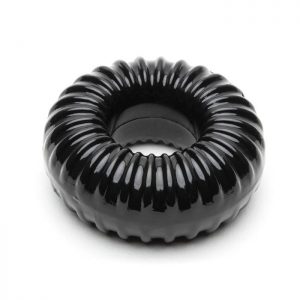 Perfect Fit Comfy Stretch Ribbed Cock Ring