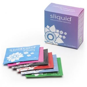 Sliquid Naturals Lube Cube Lubricant Sachets (12 Pack)