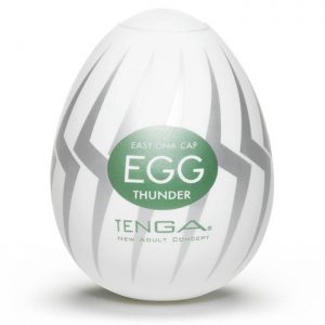 TENGA Egg Thunder Bolt Textured Male Masturbator