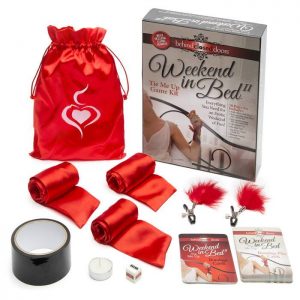 Tie Me Up Weekend in Bed Bondage Sex Game Kit