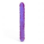 Doc Johnson Crystal Jellies Realistic Double-Ended Dildo 12 Inch - Doc Johnson