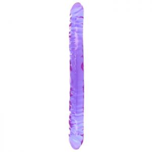 Doc Johnson Crystal Jellies Realistic Double-Ended Dildo 18 Inch