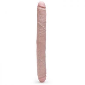 King Cock Girthy Ultra Realistic Double-Ended Dildo 17 Inch