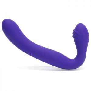 Love Rider Rechargeable Silicone Strapless Strap-On Dildo Vibrator