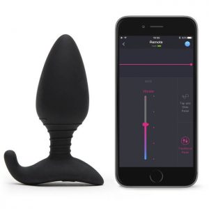Lovense Hush App Controlled Vibrating Butt Plug 4 Inch