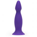 Pure Lilac Rechargeable Anal Vibrator with Suction Cup - Unbranded