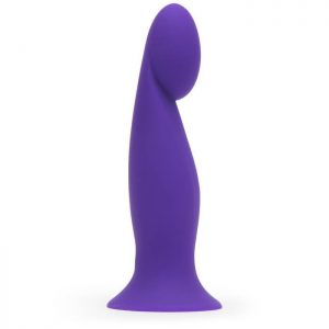 Pure Lilac Rechargeable G-Spot Vibrator with Suction Cup